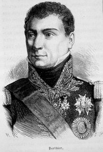 Portrett av Louis Alexandre (Louis-Alexandre) Berthier, fransk marskalk (1753 - 1815) - i "" L
