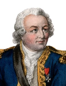 Portrett av Louis Antoine, Comte de Bougainville (1729-1811), fransk admiral og oppdagelsesreisende. av French School