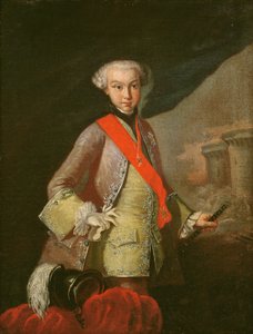 Portrett av Louis Antoine Henri de Bourbon Conde (1772-1804) hertug av Enghien