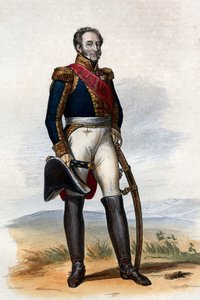 Portrett av Louis Gabriel Suchet (1770-1826), 1. hertug dAlbufera og marskalk av Frankrike. av French School