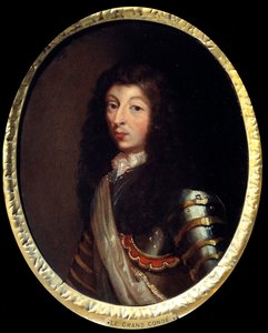 Portrett av Louis II Prince of Bourbon (Bourbon-Conde), Grand Conde (1621-1686) Maleri av den franske skolen på 1600-tallet. Paris, Musee de l'Armee av French School