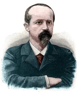 Portrett av Louis Jean Baptiste Lepine (1846 -1933) fransk advokat og politiker oppfinner av Lepine-konkurransen. av French School