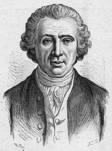 Portrait of Louis Jean Marie Daubenton, French naturalist (1716-1800). Engraving from 1889. Private collection. av French School