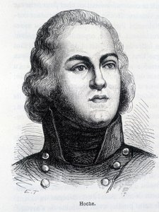Portrett av Louis Lazare Hoche (1768-1797), fransk general - i "" L