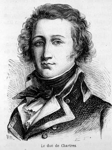 Portrett av Louis Philippe II Joseph, hertugen av Orléans og Chartres, kjent som Philippe Egalité av French School