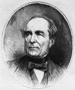 Portrait of Louis Vitet (1802-1873), French politician. Engraving in “” Le Monde Illustré”” n°844 of 13 June 1873. av French School