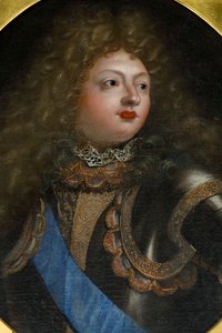 Portrett av Louis le Dauphin (Louis The Dolphin) av French School