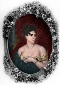Portrett av Marguerite Josephine Wiemer (Marguerite Georges) av French School