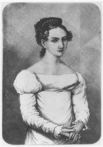 Portrett av Maria Wereszczaka av French School