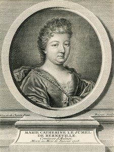 Portrett av Marie Catherine Le Jumel de Barneville av French School