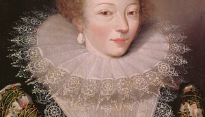 Portrett av Marie Vignon av French School