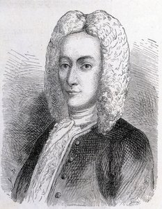 Portrett av Mathieu Dutilh (1715-1791) - i "" Album of Science; berømte lærde; Grandes funn""" 1896. av French School