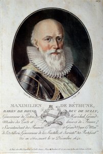 Portrett av Maximilian de Bethune, hertug av Sully (1560-1641). av French School