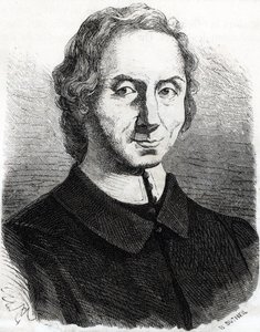 Portrett av Nicolas Malebranche (1638 - 1715) av French School