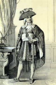 Portrett av Paul de Barras (1755-1829), fransk politiker. - i ""Historical Gallery of the French Revolution"" av Albert Maurin av French School
