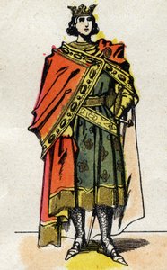 Portrett av Filip V den lange (1294 - 1322), konge av Frankrike. av French School