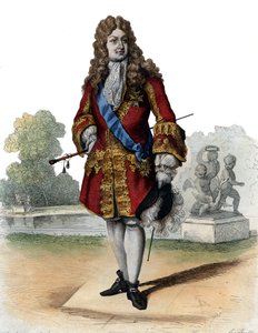 Portrett av Philippe II, hertug av Orleans (1674-1723). av French School