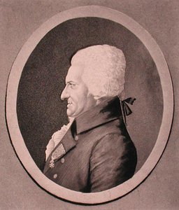 Portrett av Pierre-Alexandre Monsigny (1729-1817) gravert av Edme Quenedey (1756-1830) (gravering) av French School