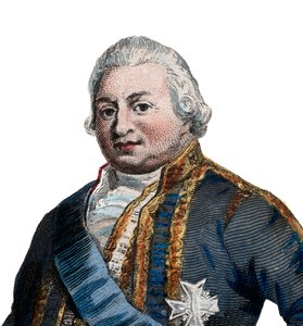 Portrett av Pierre Andre de Suffren de Saint Tropez, fogd de Suffren (1729-1788), fransk admiral. av French School