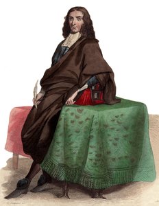Portrett av Pierre Bayle (1647-1706), fransk filosof og forfatter. av French School