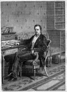 Portrett av Pierre Paul Royer-Collard (Royer Collard av French School