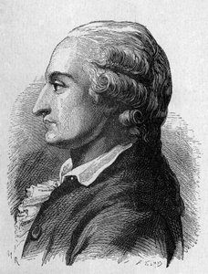 Portrait of Pilâtre de Rozier (1756 - 1785), French physicist and aeronautic (first trip in a hot air balloon) - in “Album de la Science; illustrious scientists; Great discoveries””” 1896. av French School