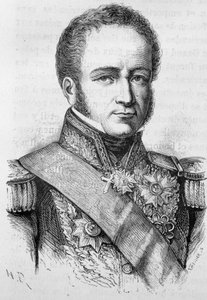 Portrett av Rigny, fransk admiral (1782 - 1835) - i "" L