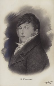 Portrett av Rodolphe Kreutzer av French School