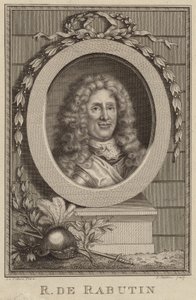 Portrett av Roger de Rabutin, grev av Bussy av French School