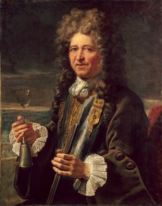 Portrett av Sebastian Prestre-herren av Vauban (1633-1717), marechal av Frankrike. Anonymt maleri av den franske skolen. Versailles. Musee Du Chateau - Portrett av Sebastien le Prestre, Lord of Vauban (1633-1717), marskalk av Frankrike. Anonym maleri av av French School
