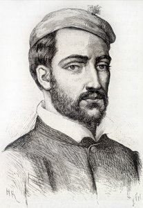Portrett av Theodore Gericault, fransk maler (1791 - 1824) - i "" L