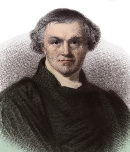 Portrett av William Whewell (1794-1866), britisk filosof og historiker. av French School