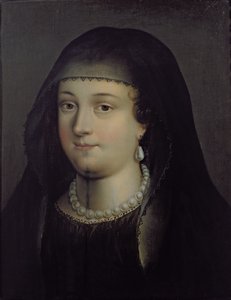 Portrett av en jente, antatt å være Mary Queen of Scots (1542-87)