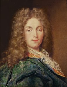 Portrett antas å være av La Bruy ère av French School