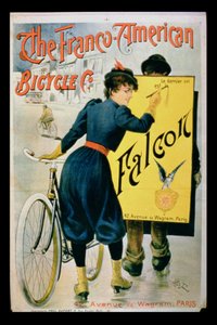 Plakatannonsering The Franco-American Bicycle Co., Paris