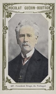 President Braga, du Portugal (farget bilde) av French School
