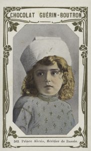 Prins Alexis, Heritier de Russie (farget bilde) av French School