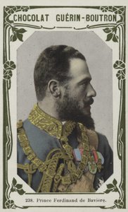 Prins Ferdinand de Baviere (farget bilde) av French School