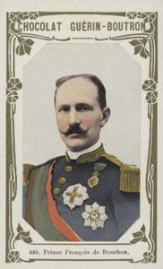 Prins Francois de Bourbon (farget bilde) av French School