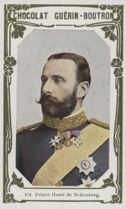 Prins Henri de Battenberg (farget bilde) av French School