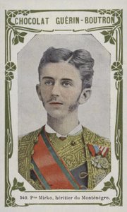 Prins Mirko, heritier du Montenegro (farget bilde) av French School