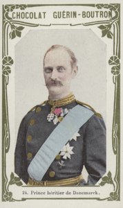 Prince heritier de Danemark (farget bilde) av French School