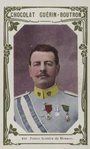 Prince heritier de Monaco (farget bilde) av French School