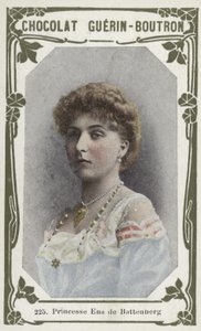 Prinsesse Ena av Battenberg (farget bilde) av French School