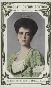 Prinsesse Nicolas av Hellas, Helene av Russland (farget bilde) av French School