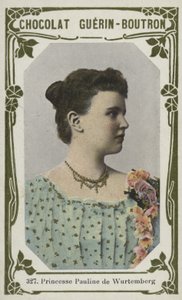 Prinsesse Pauline av Württemberg (farget bilde)