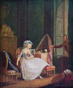 Nysgjerrige øyne av French School