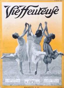 Pure Beauty-øvelse, omslagsillustrasjon av Vie Heureuse, 15. april, 1913 av French School