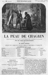 Raphael de Valentin og butikkeieren, illustrasjon fra 