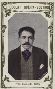 Reynaldo Hahn (farget bilde) av French School